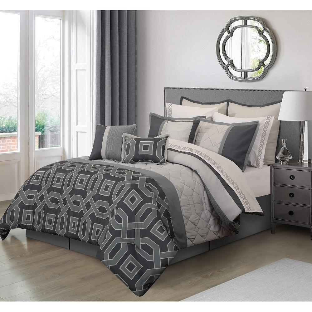 Multi 3 Luxury Set Comforter QueenFull/Double Safdie & Co Multi 3 Luxury Set Comforter QueenFull/Double Safdie & Co